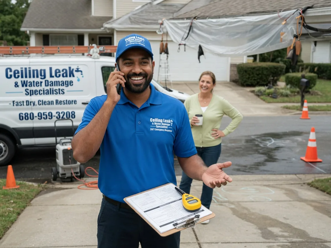 Ceiling Leak Cleanup Turton, SD FAQs
